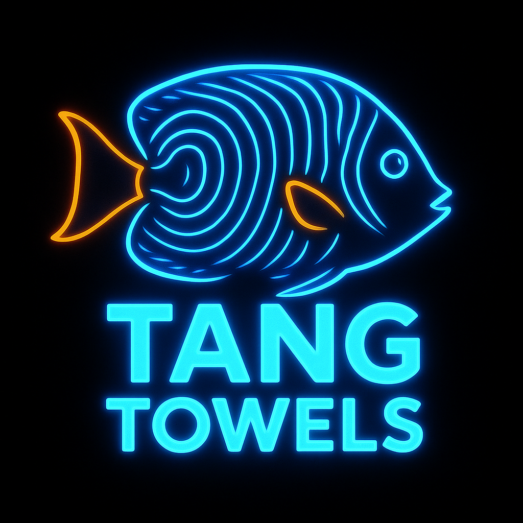 Tang Towel - Emperor Angelfish